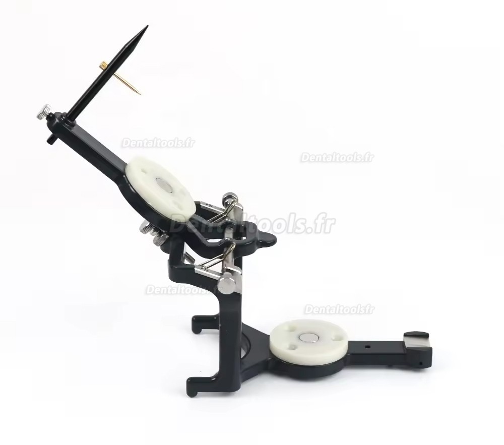 JG-240 articulateur dentaire r&eacute;glable de laboratoire avec plaques de montage